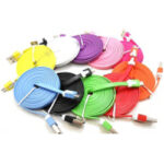 COLOR IPHONE 5/6 FLAT CABLE